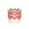 The Rituals Cross Oversized Ring 2.0 Extreme Edition - Pure Pink Gold -