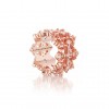 The Rituals Cross Oversized Ring 2.0 Extreme Edition - Pure Pink Gold -