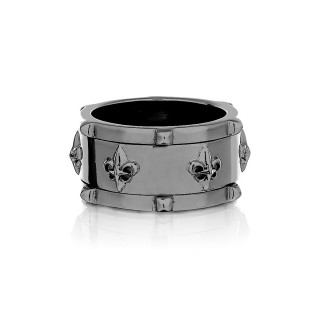 The Apollo Guardians Spinner Ring - Graphite -